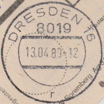 8019 DRESDEN 16 r